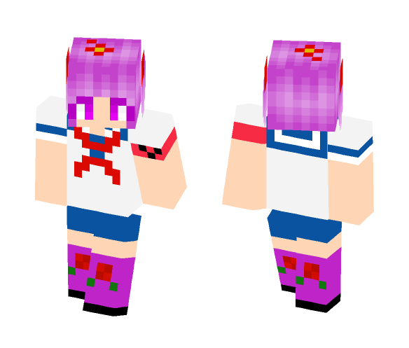 Download Free ❤Kizana Sunobu - Yandere Simulator❤ Skin for Minecraft image 1 ❤Kizana Sunobu - Yandere Simulator❤ - Female Minecraft Skins - image 1