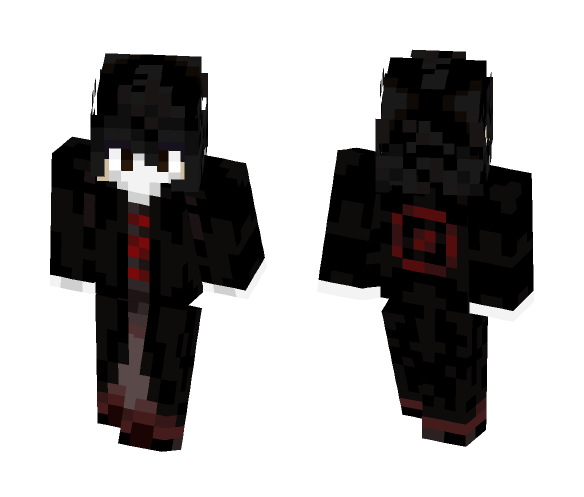 Fuzen Akazawa Ultimate Hypnotist (Danganronpa OC) - Male Minecraft Skins - image 1