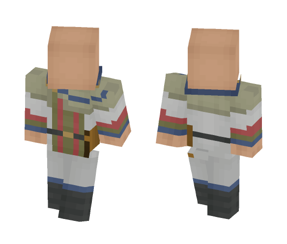 Golden Dawn Uniform [Black Clover] - Male Minecraft Skins - image 1