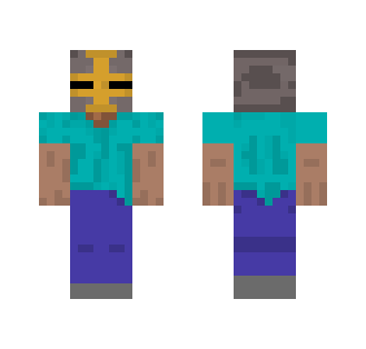 Steve with SwaggerSouls Helmet (Minecraft Monday Submission)