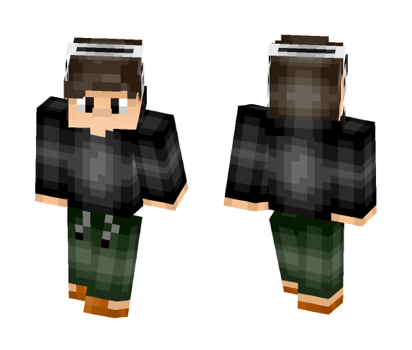 headphone guy - Male Minecraft Skins - image 1