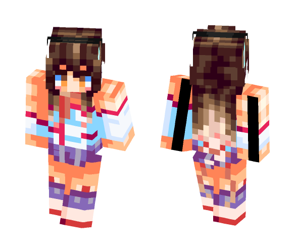 Download Free Kokone - Vocaloid Skin for Minecraft image 1 Kokone - Vocaloid - Female Minecraft Skins - image 1