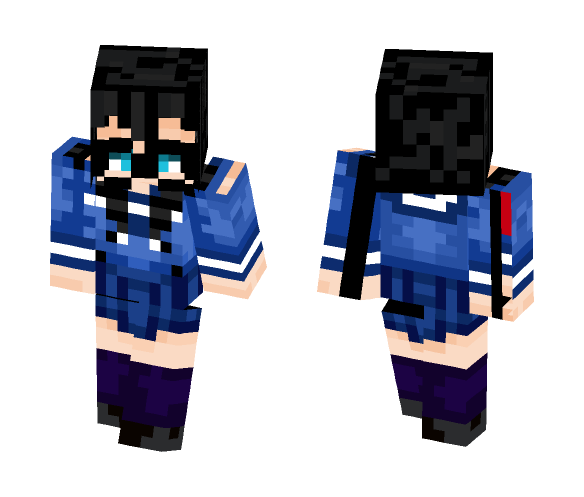 Saki Yoshida from "Emergence" by ShindoL - Female Minecraft Skins - image 1