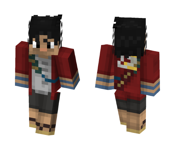 Mugen - Samurai Champloo - Male Minecraft Skins - image 1
