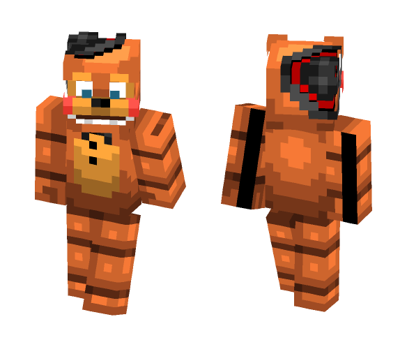 Download Free FNAF - Toy Freddy Fazbear (Eyeless in desc.) Skin for Minecraft image 1 FNAF - Toy Freddy Fazbear (Eyeless in desc.) - Male Minecraft Skins - image 1