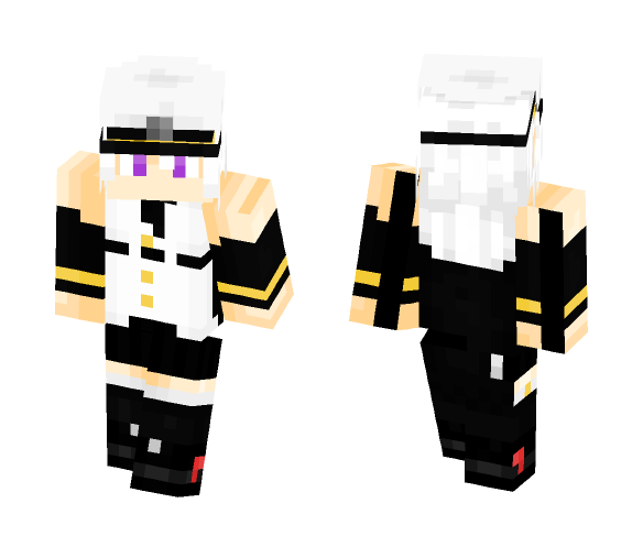 USS Enterprise (Azur Lane) - Female Minecraft Skins - image 1