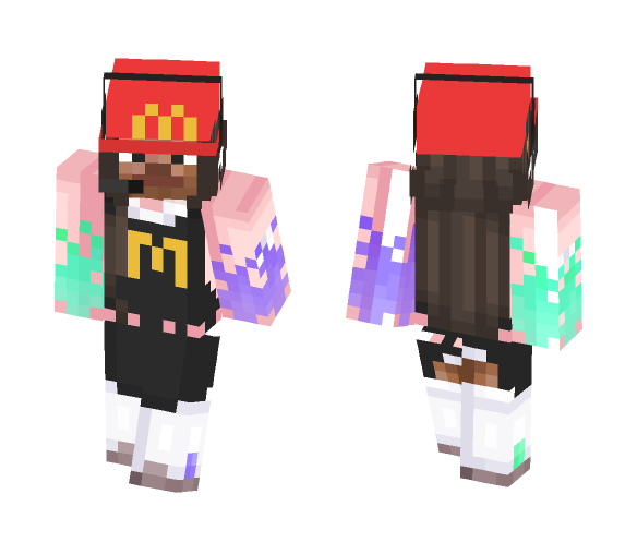 steve egirl - Male Minecraft Skins - image 1