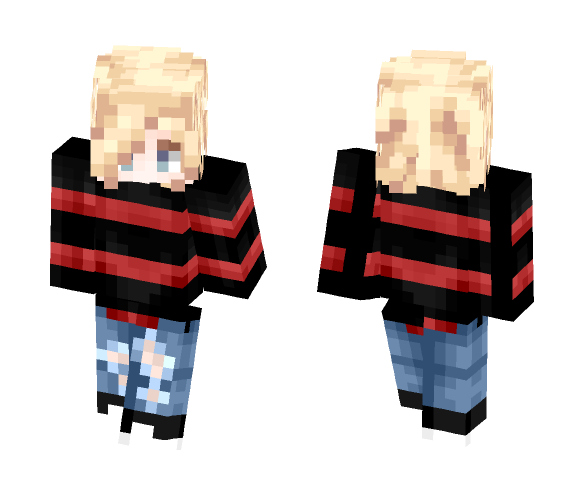 Kurt Cobain //NIRVANA - Male Minecraft Skins - image 1