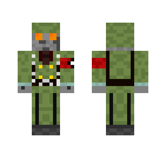 Black Egret Soldier