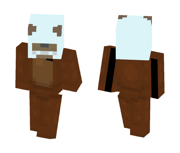 FNAF World - FNAF 57 Freddy In Space - Freddy - Male Minecraft Skins - image 1