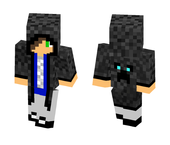 Dark Cloak - Male Minecraft Skins - image 1