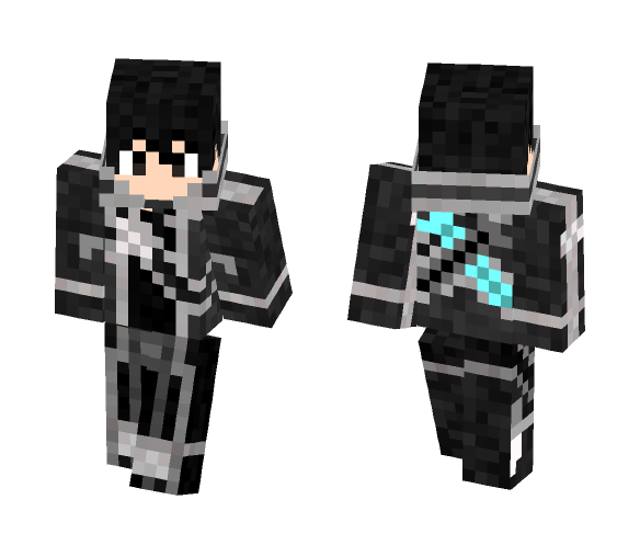 Download Free Kirito (Sword Art Online) Skin for Minecraft image 1 Kirito (Sword Art Online) - Male Minecraft Skins - image 1