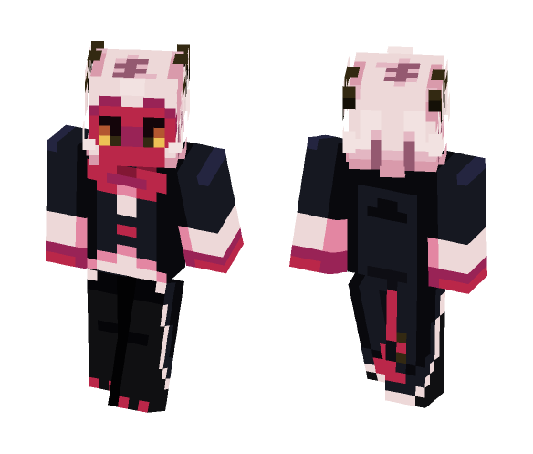 [ moxxie ] - helluva boss - Male Minecraft Skins - image 1