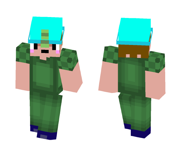 Sugar Cane Minion (Hypixel Skyblock) - Interchangeable Minecraft Skins - image 1