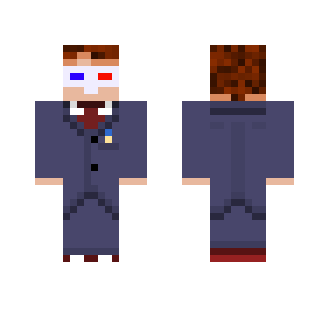The 10th Doctor (David Tennant) With 3D Glasses