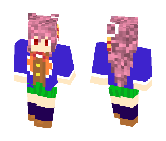 Download Free Satō Matsuzaka -{ Happy Sugar Life }- Skin for Minecraft image 1 Satō Matsuzaka -{ Happy Sugar Life }- - Female Minecraft Skins - image 1