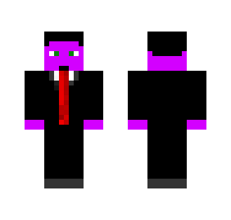 Purple Man in Suit