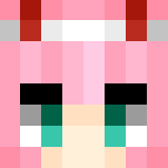 Zero Two (ゼロツー) | Darling in the Franxx (ダーリン・イン・ザ・フランキス) | Anime cartoon - Female Minecraft Skins - image 3