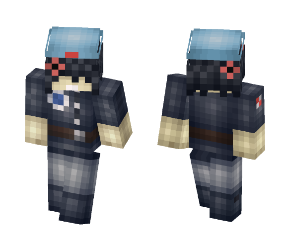 Robot Noodle (Stylo) - Gorillaz - Female Minecraft Skins - image 1