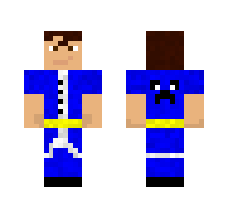 Minecraft Mini-me is a wizard!