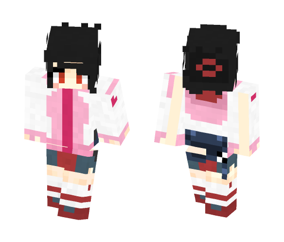 akali all star ｡ﾟ( ﾟ^∀^ﾟ)ﾟ｡ Ais ｡ﾟ( ﾟ^∀^ﾟ)ﾟ｡ - Female Minecraft Skins - image 1