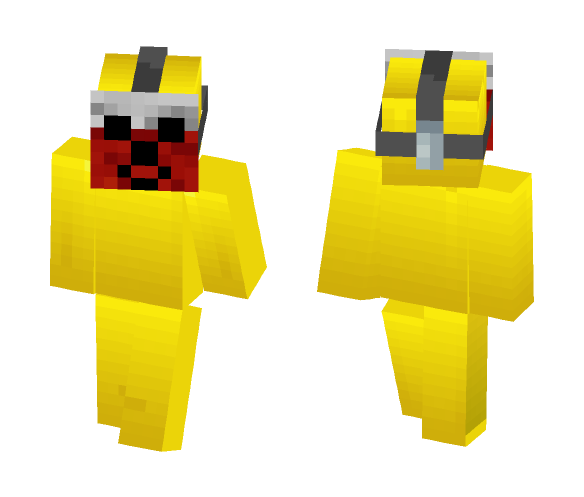 jake the dog with a payday 2 mask - Male Minecraft Skins - image 1