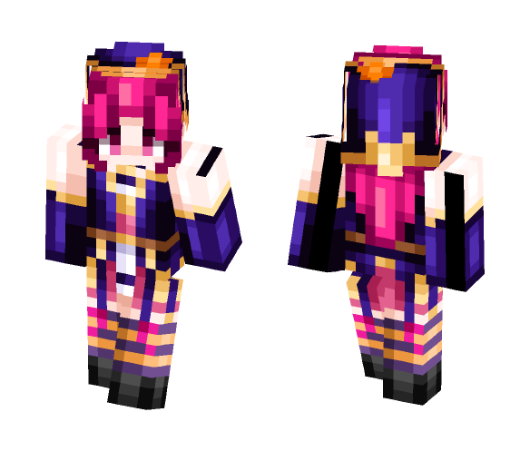 Bewitching Janna - Female Minecraft Skins - image 1