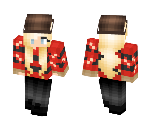 Freddy Krueger Girl (A Nightmare on Elm Street) - Female Minecraft Skins - image 1