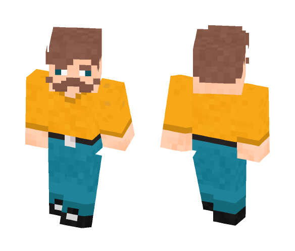 Mr.BAV remake v.2 ( for Zhozhen ) - Male Minecraft Skins - image 1